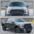 thumbnail image 2 of Convient aux 2015-2018 Ford F-150 Spec-D Tuning Miroir Extérieur RMV-F15015HP-FS-R Remplacement OEM; Simple; Boîtier en Plastique ABS Noir; Réglage de Puissance; Pliable; avec Miroirs Chauffants, 2 of 9