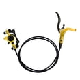 thumbnail image 2 of Bike Hydraulic Brake Set Wheel Stopping Parts Bicycles Accessories Universal Bicycle Accessory Disc Braking Kit Replacement Golden Rear Right Brake, 2 of 6