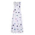 thumbnail image 3 of Innerwin Longues Robes Maxi à Imprimé Floral pour Femmes, Robe d'Été de Plage, Vacances, Sans Manches, Robe Débardeur Hawaïenne Style U m, 3 of 8