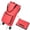 Red, variant on WIFKLSIIPG 2 in 1 Foldable Shopping Cart Folding Shopping Cart Folding Tug Cart Shopping
