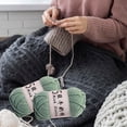 thumbnail image 2 of fheaev 5 Strands Milk Cotton Doll Crochet Diy Knitting Thread Baby Sweater Wool Ball, 2 of 6