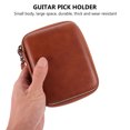 thumbnail image 2 of Sac de Rangement pour Guitare Portable, Pochette de Rangement pour Plectre Acoustique Électrique, 2 of 7