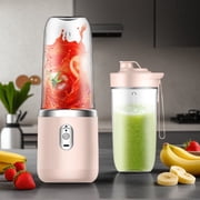 HLONK Personal Blender for Smoothies Juice Portable Rechargeable Mini Bullet Blenders Cup  Blue