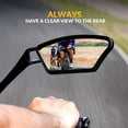 thumbnail image 1 of Staron Bike Mirror under $5! Bicycle Rearview Mirror Handlebar Mount 360 Degree Adjustable for Safety Cycling Scooter E-Bike, 1 of 6