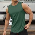 thumbnail image 2 of Birdeem Tank Top for Men Mens Solid Color Sleeveless Hooded Blouse, 2 of 12