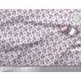 thumbnail image 2 of Soimoi Velvet Fabric Floral Shirting Print Fabric by The Yard 58 Inch Wide, 2 of 3