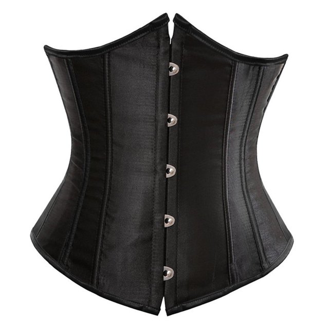 maskred Vêtements de Forme Corset à Lacets pour Femmes et Confortable Noir M 1Set