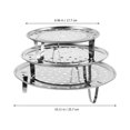 thumbnail image 2 of 1 Ensemble de Support de Cuiseur Vapeur pour Assiettes, Plat Vapeur, Assiette pour Aliments, Support de Cuiseur, 2 of 9