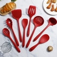 thumbnail image 2 of Yhmxh High Temperature Counteractive Nylon Shovel Kitchen Utensils Non-stick Pot Spoon Shovel 6-piece Set Kitchen Spoon Cooking Pot Shovel Colander Set Kitchen Essentials Home and Kitchen, 2 of 6
