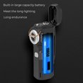 thumbnail image 4 of SuoKom Usb Lighter Outdoor Lighter with Flashlight Windproof Electric Lighter Recharge Gadgets, 4 of 8