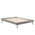 thumbnail image 2 of Modway Margo Queen MDF Wood and Rubberwood Platform Bed Frame in Gray, 2 of 8