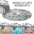 thumbnail image 2 of Bgsha Ultra Soft Round Area Rug Circular Shaggy Rug Fluffy Area Rugs Plush Circle Floor Carpet Mat for Teens Girls Baby Bedroom Living Room Floor Decor, 2 of 4