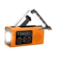 thumbnail image 3 of BELOVING Emergency Radio Compact Multifunctional Weather Radio for Home Hiking Indoor Orange, 3 of 10