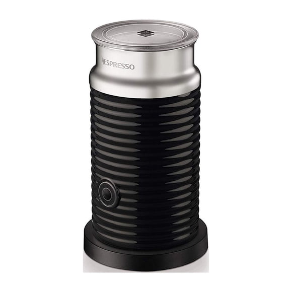 Mousseur à Lait Remis à Neuf Nespresso Aeroccino 3, Noir, Carafe Étanche, à Piles