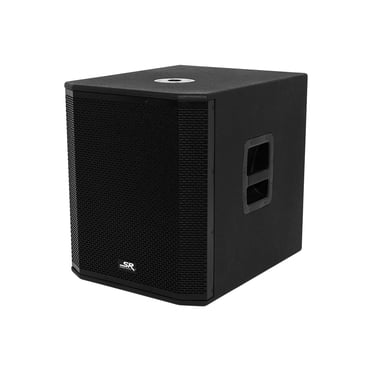 Monoprice 1000W 15in Powered Subwoofer with Class D small Amplification and DSP, Ideal For Houses Of Worship, Boardroom Presentations, Nightclubs - Stage Right Series