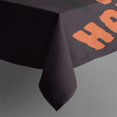 thumbnail image 4 of Happy Halloween Tablecloth Waterproof Spillproof Tablecolths Table Covers Pumpkin Skull Bat Spider Rectangle Table Cover for Halloween Background Indoor and Outdoor Birthday, 4 of 5