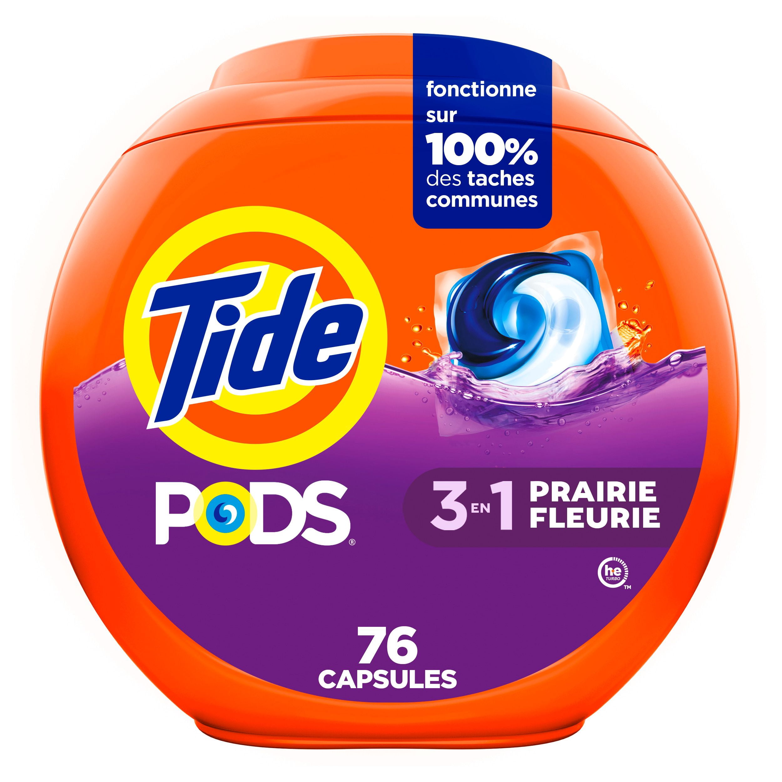 Tide Laundry Detergent Pods, Sring Meadow Scent, 76 Count