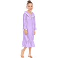 thumbnail image 4 of WEAIXIMIUNG Pyjama pour Filles pour l'Automne et l'Hiver Robe Corail pour Bébé Tenue d'Intérieur Peignoir 4-5 Ans, 4 of 6