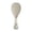 B, variant on Binwennn Rice Spoon Can Stand Without Sticking Rice Household Rice Shovel For Serving Rice Rice Spoon Little Rabbit Rice Cooker Rice Shovel Table Dinner Set for 4 round Plate Mats And Runner round