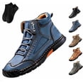 thumbnail image 1 of Bottes pour Hommes, Bottes de Randonnée en Cuir Faites à la Main pour Hommes, Chaussures Imperméables Confortables pour Hommes, 1 of 6