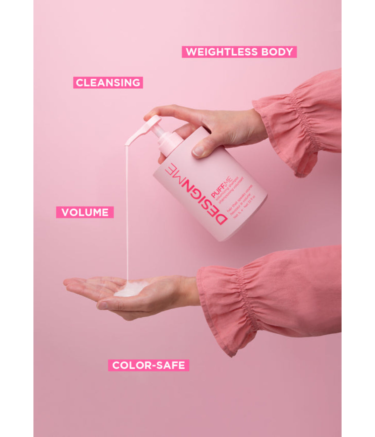 Design.ME Puff.Me Volumizing Shampoo 1L - Walmart.ca