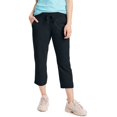thumbnail image 1 of Hanes Capri à Poche en Éponge Française pour Femmes, G, Noir, 1 of 3