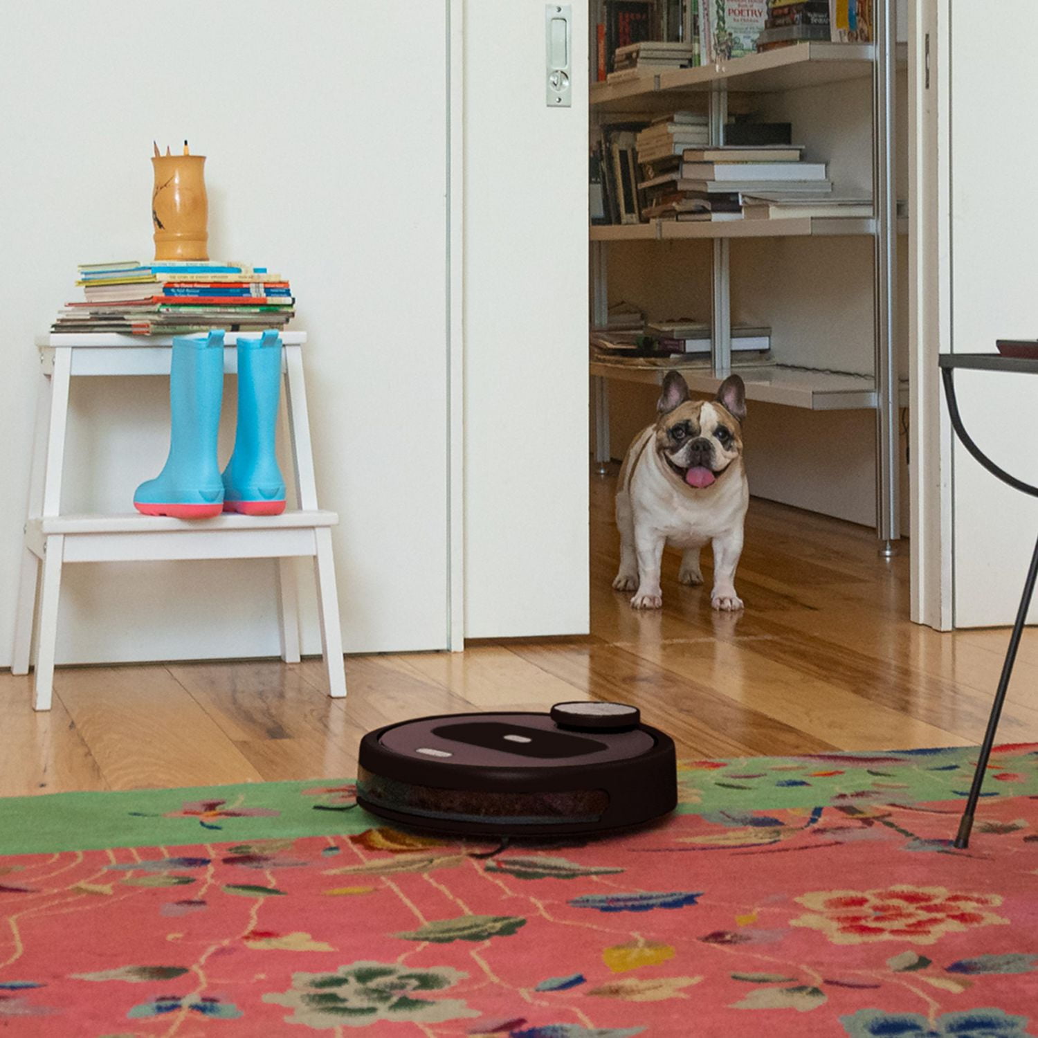 bObsweep PetHair Appetite Wi-Fi Connected Robotic Vacuum and Mop, with Q-SLAM Advanced Mapping Technology