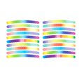 thumbnail image 2 of EGNMCR 40pcs Car Wheel Reflective Stickers Stripe Rim Reflective Decals Night Decoration Reflective Strips For Cars Trucks Auto Reflective Tire Stickers, 2 of 8