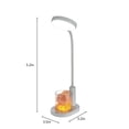 thumbnail image 3 of Xihbxyly Desk Lamp LED Small Stone Table Lamp Desk Lamp, Desk Lamps For Home Office, White Desk Light For Kids, Desktop/Computer Study Lamps For Bedrooms, Rechargeable Reading Light, 3 of 6