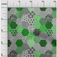 thumbnail image 2 of oneOone Cotton Poplin Light Green Fabric Geometric Sewing Craft Projects Fabric Prints By Yard 42 Inch Wide, 2 of 5