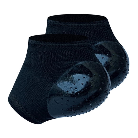 1 Pair Moisturizing Silicone Socks for Cracked Heel Repair Toeless Socks High Elasticity Spa Gel Socks for Dry Cracked Feet Lotion Moisture Pedicure Socks