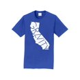 thumbnail image 1 of Gravity TradIng T-Shirt à Manches Courtes Cali - True Royal - Logo Blanc - Grand, 1 of 1