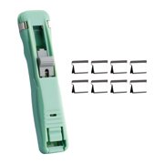 Fokuz Reusable Desktop Stapler With Dispenser Portable Stapler Fastener For Binding Includes For Home And School Use