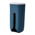 thumbnail image 2 of Oleegame 1PC Blue Juice Garbage Bag Storage Box Seamless Wall Mounted Plastic Garbage Bag Storage Box Kitchen Sundries Plastic Bag Organizer Box, 2 of 9