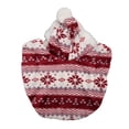 thumbnail image 1 of Bonnet Chaud pour Chien, Manteau de Noël à Capuche Mignon pour Chat pour l'Automne Rouge M, 1 of 8