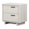 thumbnail image 2 of South Shore Fynn 2-Drawer Nightstand - End Table with Storage for Child, in Winter Oak, 2 of 10