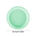 thumbnail image 3 of Aodebiao Plastic Dinner Plates Shatterproof Microwave Safe Dishwasher Safe Stackable Plates for Party Picnic Camping Kitchen Dining Home Use, 3 of 6