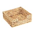 thumbnail image 3 of Wicker Woven Basket Tissue Box Cover Napkin Holder Snacks Serving Tray Container Square, 3 of 9