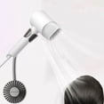 thumbnail image 5 of Amzcrzy Dorm Room Essentials Storage Rack Hair Dryer Bracket Toilet Lazy Hair Dryer Support No Hand Holding Dryer Hands Hair Dryer Storage Rack Wall Hanging No Punching, 5 of 5