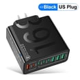 thumbnail image 2 of 8-Port USB Charger Station with 4 USB-C & 4 USB-A Ports, Smart Fast Charging Hub for Multiple Devices, Compatible with iPhone Android Tablet Smartwatch, Office Home Travel Accessories, 2 of 8