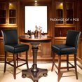thumbnail image 1 of PiccoCasa Waterproof Bar Stool Covers for Counter Height Side Chair Covers Black 4, 1 of 9
