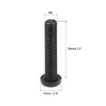 thumbnail image 3 of Unique Bargains M6x30mm Threaded Nylon Phillips Cross Pan Head Machine Screws Bolts Black 50 Pcs, 3 of 3