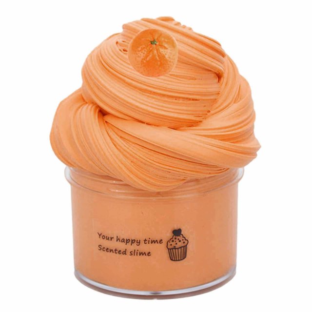 Trousse Anti-Stress en Boue de Coton Slime, Argile Colorée de Décompression Parfumée aux Fruits, Activité de Jeu Sensoriel Interactive Parent-Jeune, Bricolage Créatif Cadeaux Éducatifs