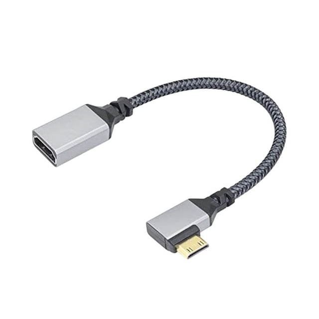 Convertisseur de Câble Haute Définition Compatible Interface Multimédia Adaptateur Portable Adaptateurs Accessoires Mini Numérique Type 3