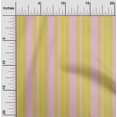 thumbnail image 1 of oneOone Viscose Chiffon Fabric Multicolor Stripe Printed Craft Fabric BTY 42 Inch Wide, 1 of 1