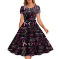 thumbnail image 4 of 2025 Robe Salopette pour Femmes Robes Mignonnes pour Femmes Été Robe en Denim Bretelles Poche Maxi Robes d'Été pour Femmes Robe Mini Ajustable, 4 of 4