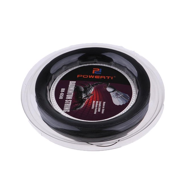 Baohd Highly Flexible Nylon Badminton Racket String Unmatched Black 200m