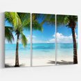 thumbnail image 1 of Designart Palm Trees and Sea Canvas Wall Art, 1 of 4