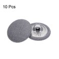 thumbnail image 3 of Unique Bargains 10pcs 28L Fabric Cloth Covered Button 18mm Round Metal Shank Sewing Buttons for Suits Dress Blouses, Grey, 3 of 5