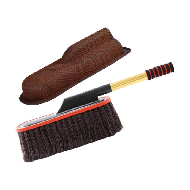 Car Duster Brush Extendable Handle Handle Motorcycle Soft Adjustable for Automotive Duster Car Duster Brush Truck Coffee with Box